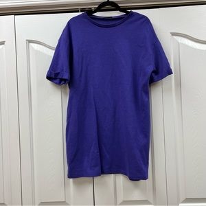 Purple Zara T-Shirt Dress
